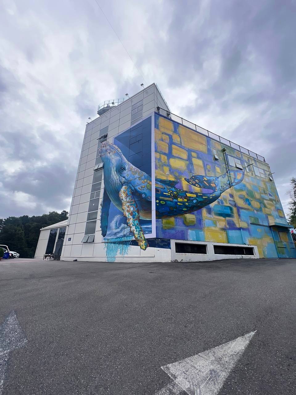 水产公园建筑外墙