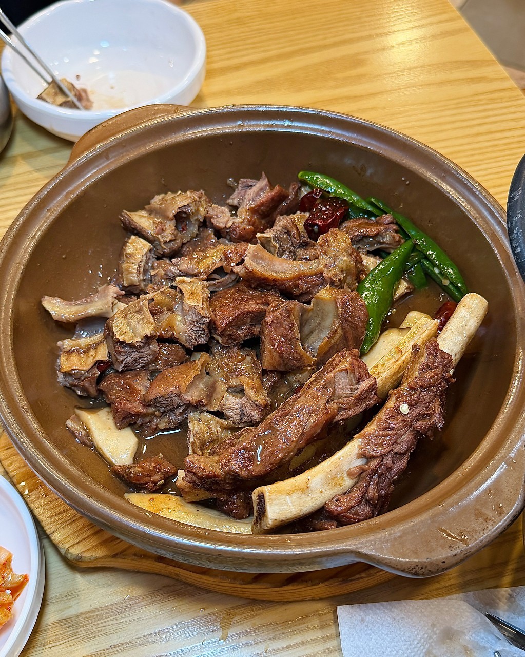 一锅炖牛排骨
