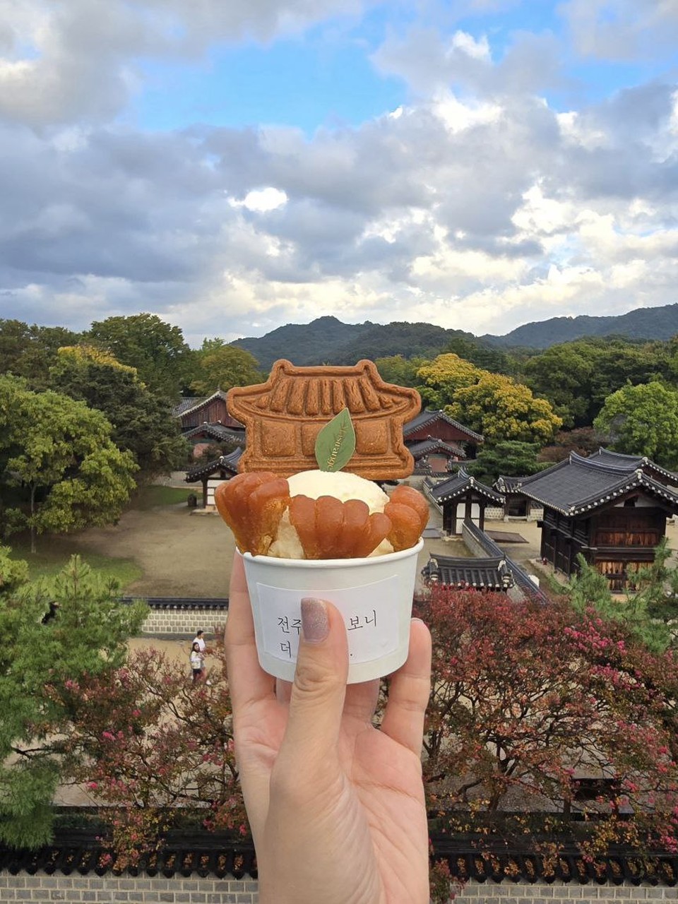 全州景观网红咖啡厅 Masirange Cafe:饮品与屋顶景色