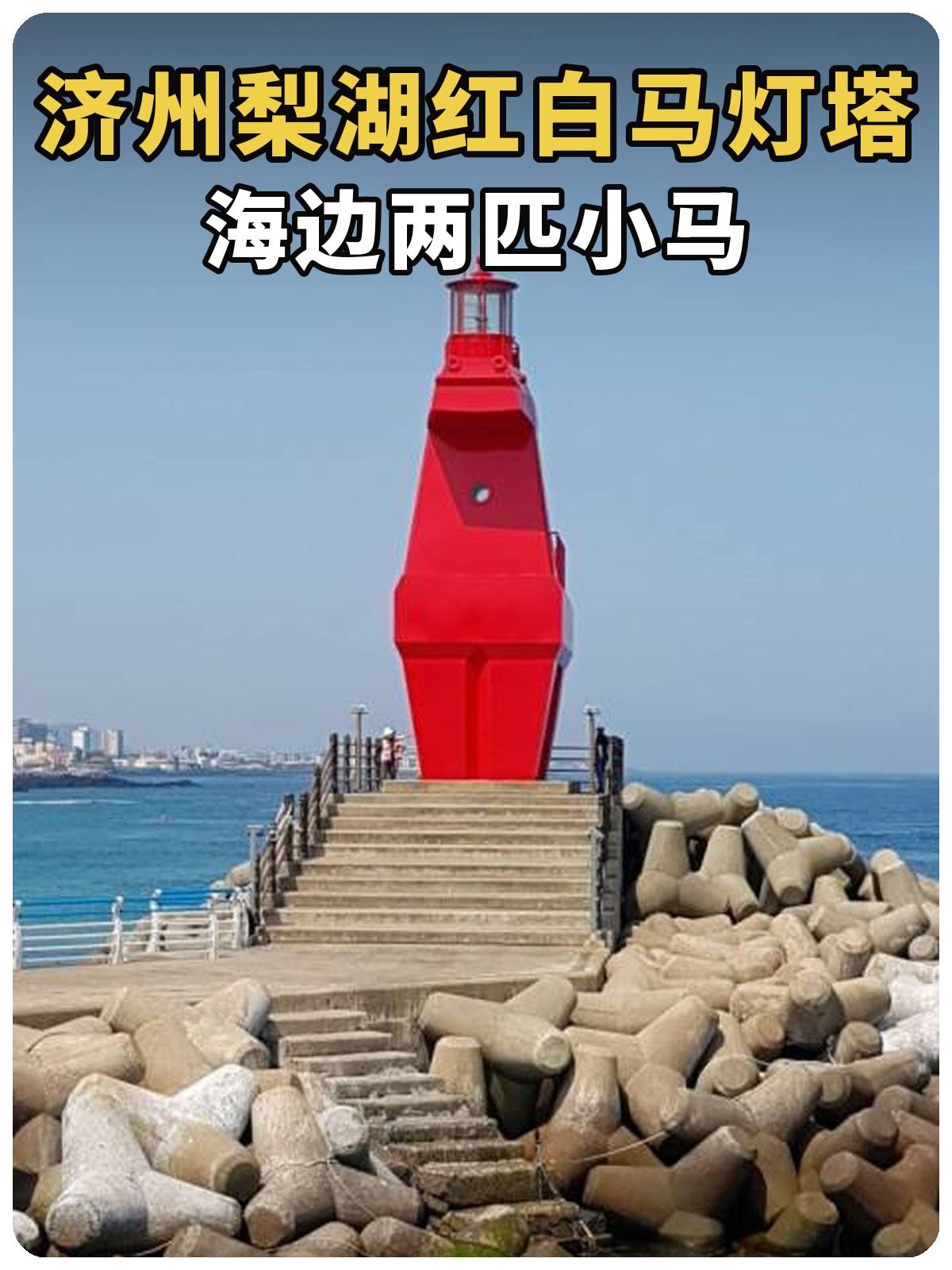 济州梨湖红白马灯塔封面