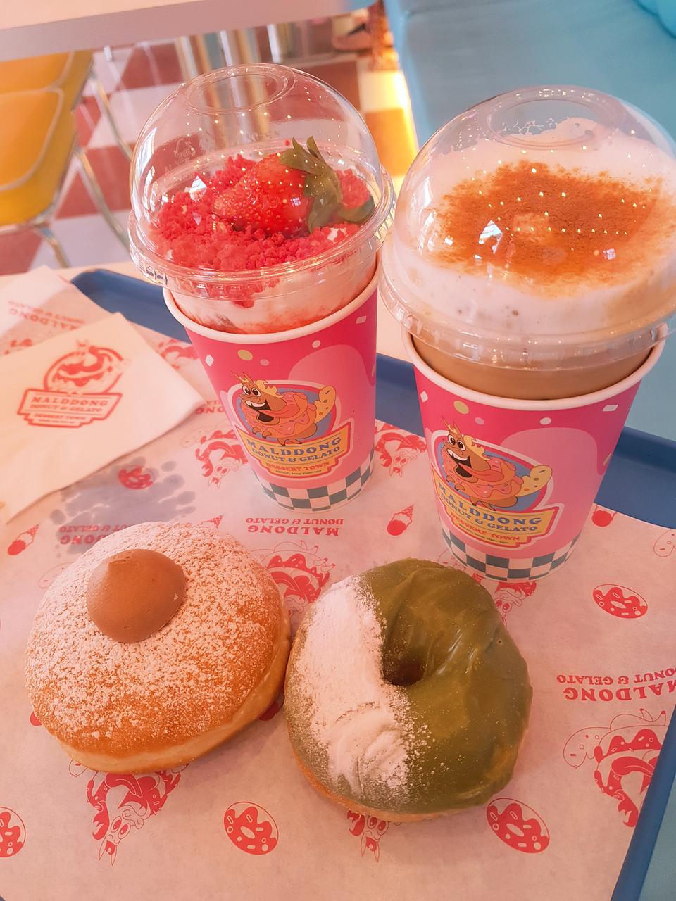 坡州人气甜甜圈咖啡厅:Maldong Donut
