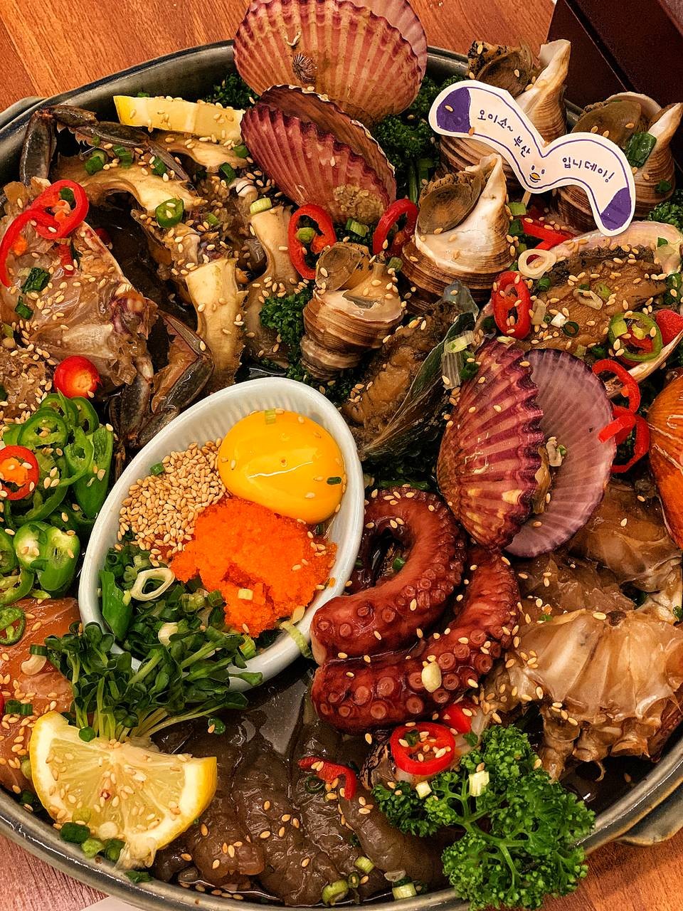 海云台生腌海鲜与石锅饭:现场照片1