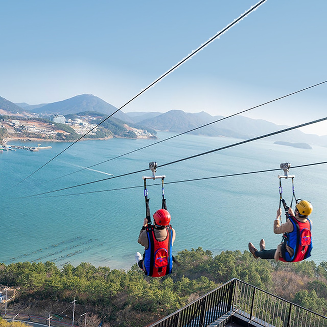 丽水 Ramada ZipTrek 高空滑索：照片3