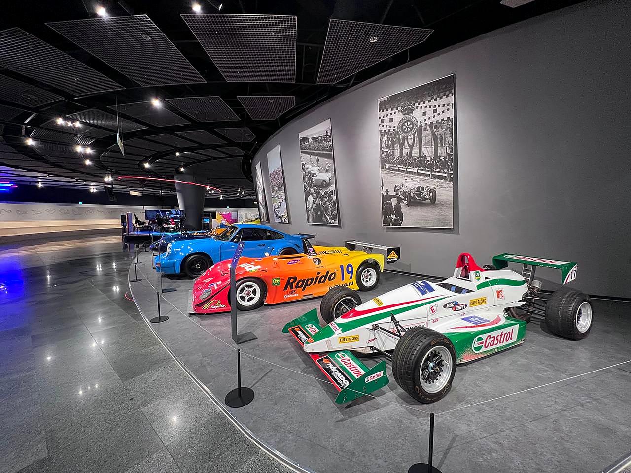 三星汽车交通博物馆 赛车展示区