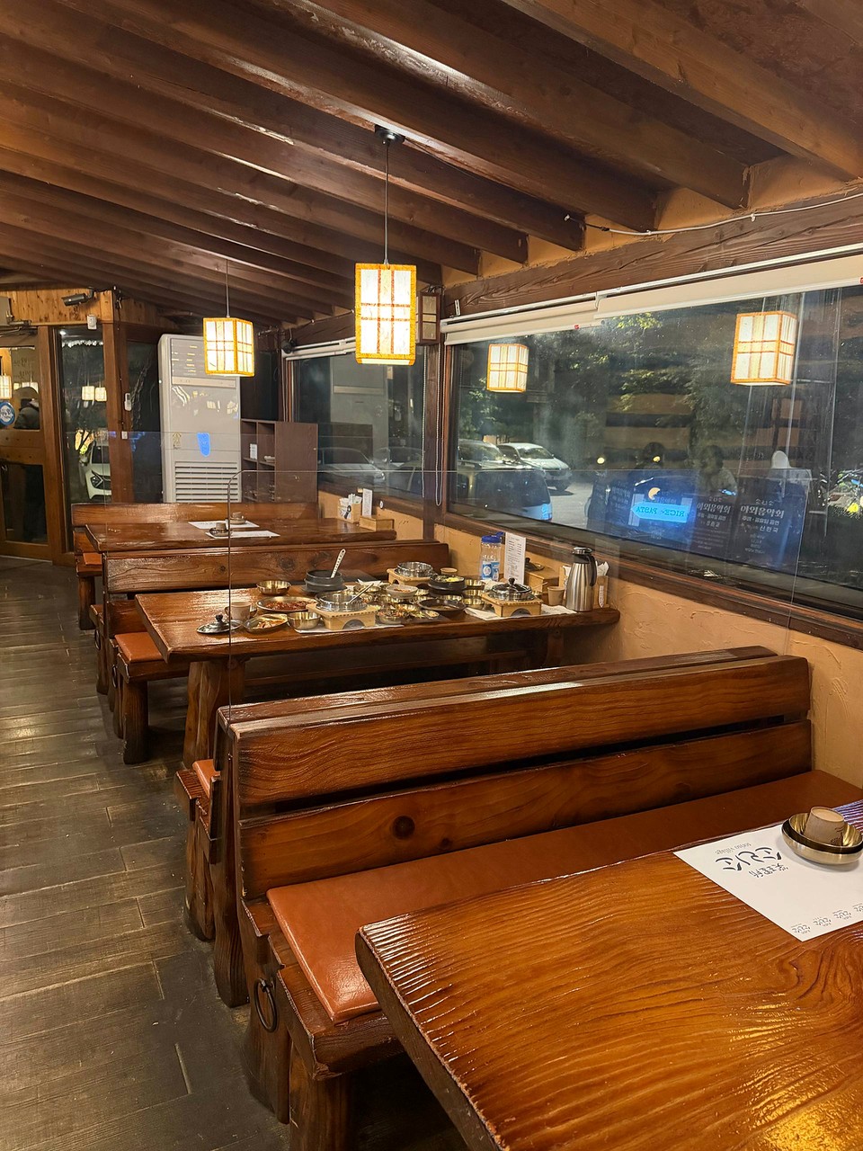 소리소 시골밥상 韩屋餐厅座位