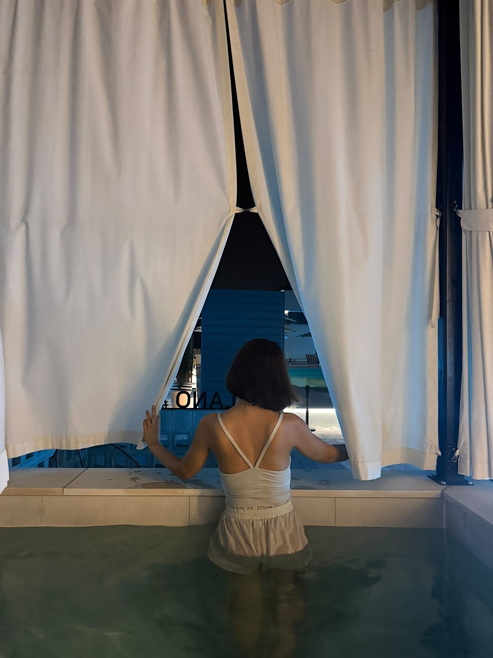 私人热水浴池体验
