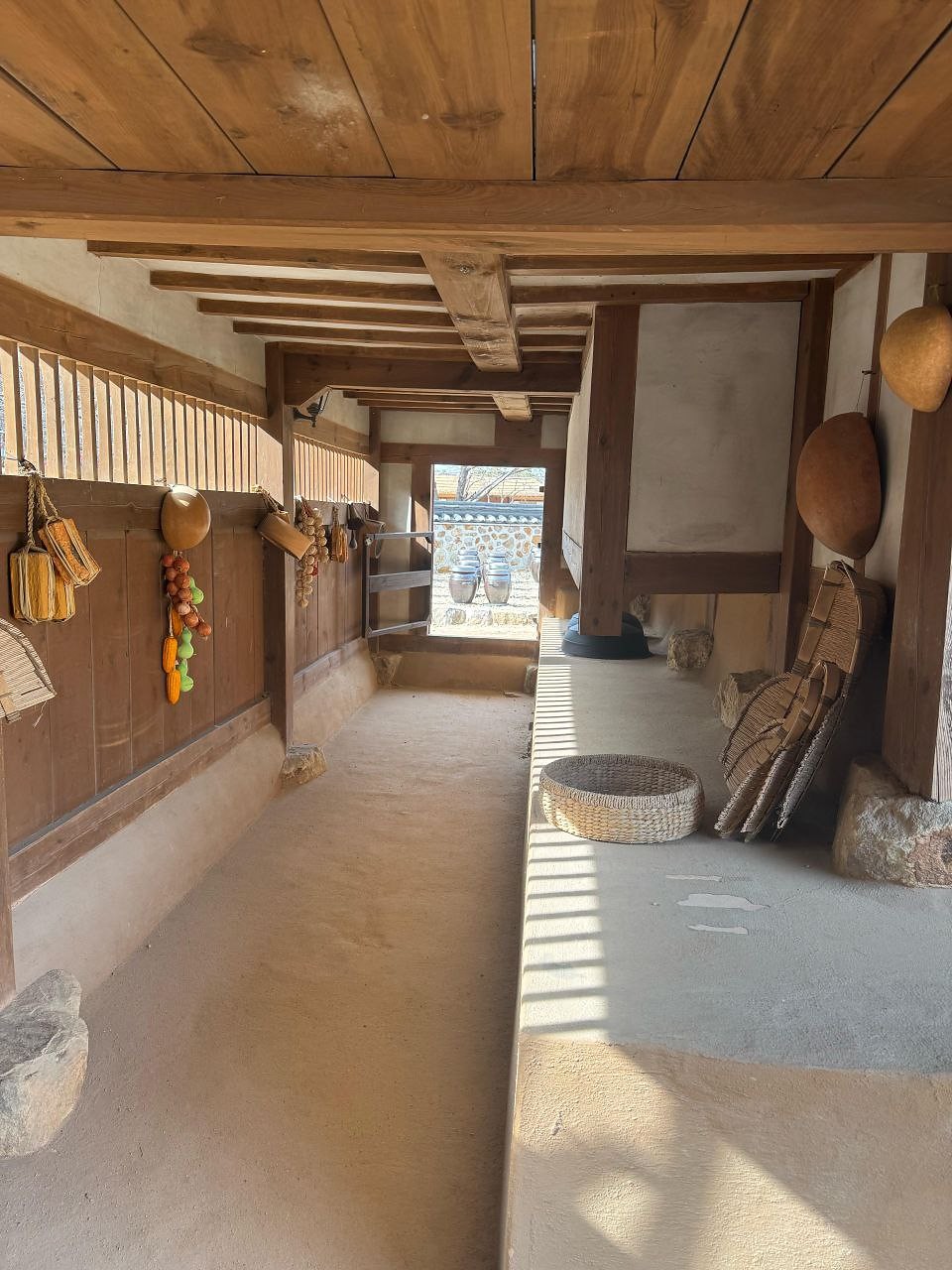 韩屋走廊与传统生活器具
